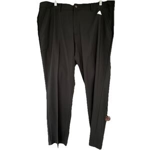 NWT Adidas Golf Pants Mens Sz 40X30‎ Black Lightweight Grip Waist